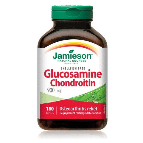 Shellfish Free Glucosamine Chondroitin 900 mg , 180 caplets