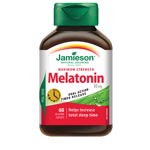 Melatonin 10 mg Timed Release Dual Action, 60 caplets