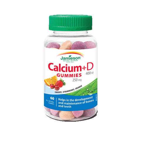 Jamieson Calcium + D Gummies, 60 gummies