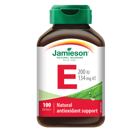 Jamieson Vitamin E 200 IU, 100 caps