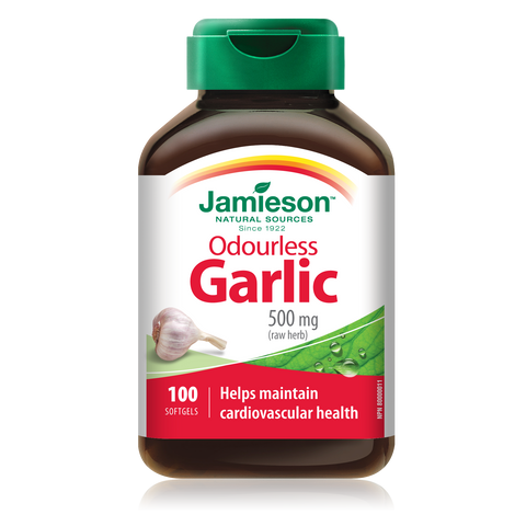 Odourless Garlic 500 mg, 100 caps / 300 caps
