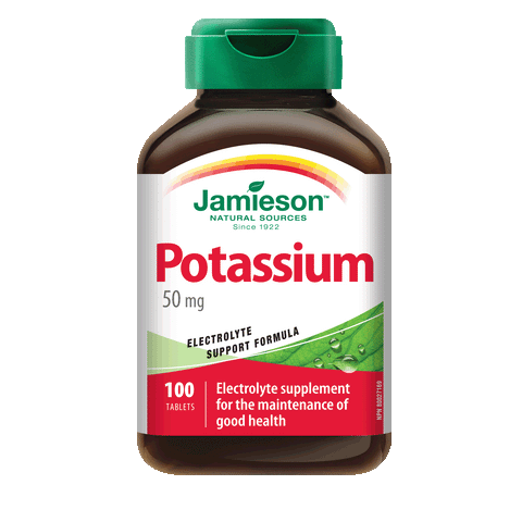 Potassium 50 mg, 100 tabs