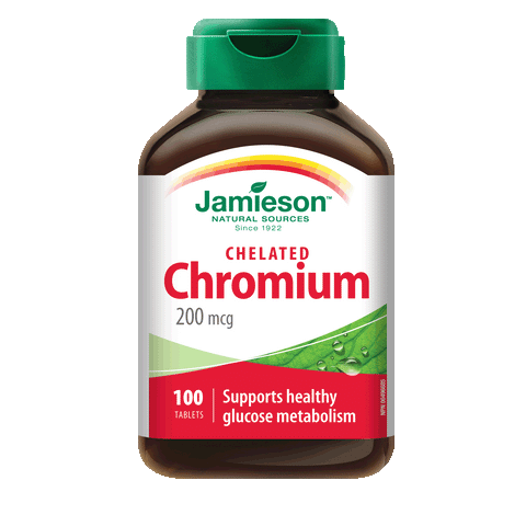 Chelated Chromium 200 mcg, 100 tabs