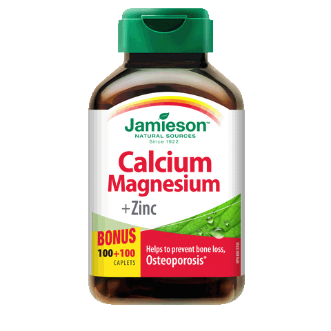 Calcium Magnesium with Zinc, 100 + 100 caplets