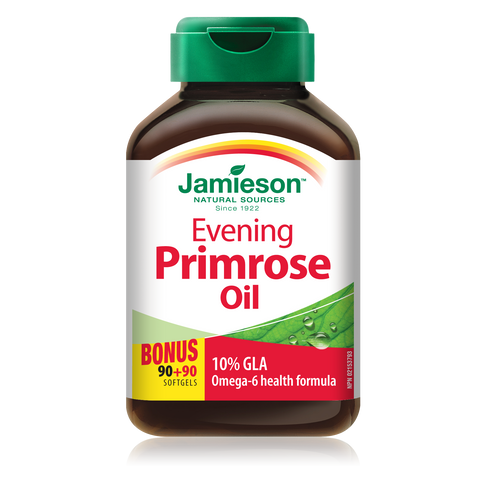 Evening Primrose Oil,  BONUS PACK!  90 + 90 caps