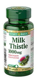 NATURE'S BOUNTY MILK THISTLE 50'S