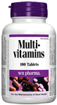 Multivitamins, 100 tablets