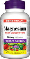 Magnesium, Easy Absorption, 500 mg, 60 tablets