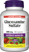 Glucosamine Sulfate, 500 mg, 180 capsules