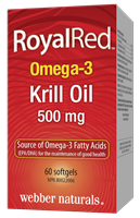 RoyalRed Omega-3 Krill Oil, 500 mg, 60 softgels