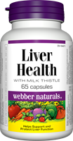 Liver Health, with Milk Thistle, 65 capsules