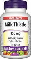 Milk Thistle, 150 mg, 240 softgels