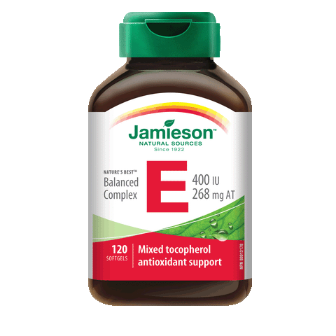 Jamieson Vitamin E 100 IU, 100 softgels