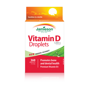 Jamieson Vitamin D Droplets, 11.4 ml