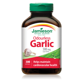 Odourless Garlic 500 mg, 100 caps / 300 caps