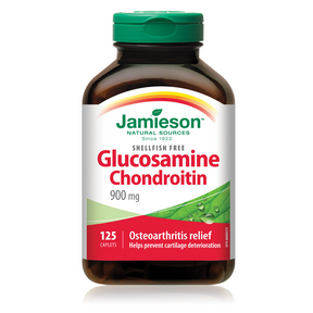 Glucosamine Chondroitin 900 mg — Shellfish Free, 125 caplets