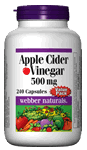 Apple Cider Vinegar, 500 mg, 240 capsules
