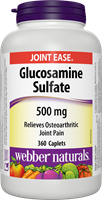 Glucosamine Sulfate, Super Size, 500 mg, 360 caplets