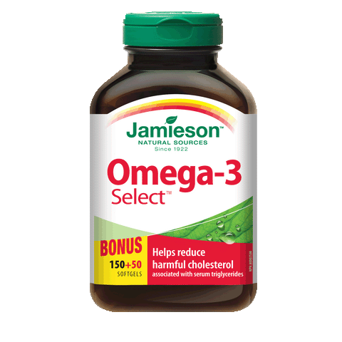 Omega-3 Select 1,000 mg, 150 + 50 softgels