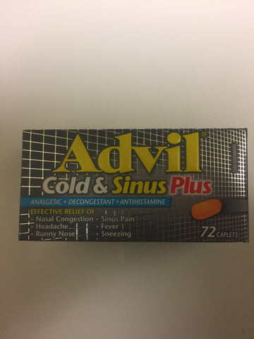 Advil Cold & Sinus Plus