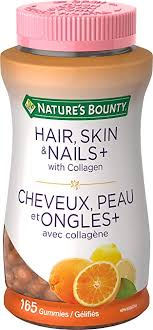 NATURE'S BOUNTY HAIR,SKIN&NAIL +COLLAGEN GUMMY 165'S
