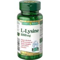 NATURE'S BOUNTY L-LYSINE 1000MG 60'S