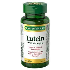 NATURE'S BOUNTY LUTEIN WITH OMEGA 45'S