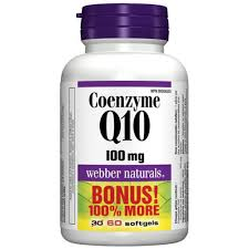 Coenzyme Q10, 100 mg, BONUS! 100% MORE, 30+30 softgels